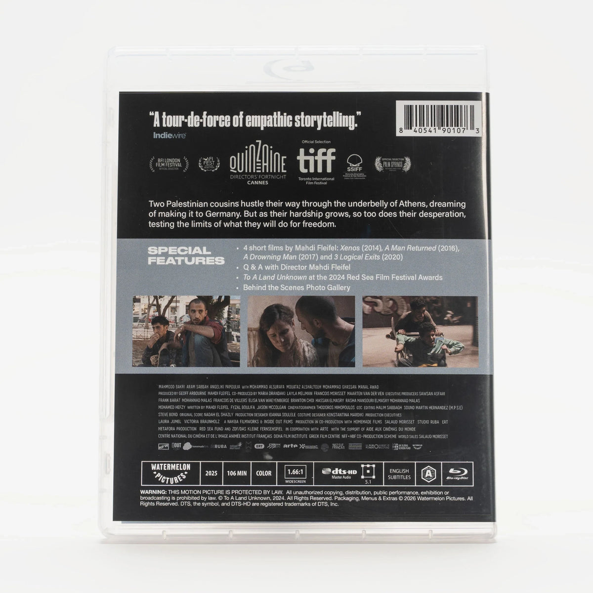Back case of To a Land Unknown Limited Edition [Blu-ray]