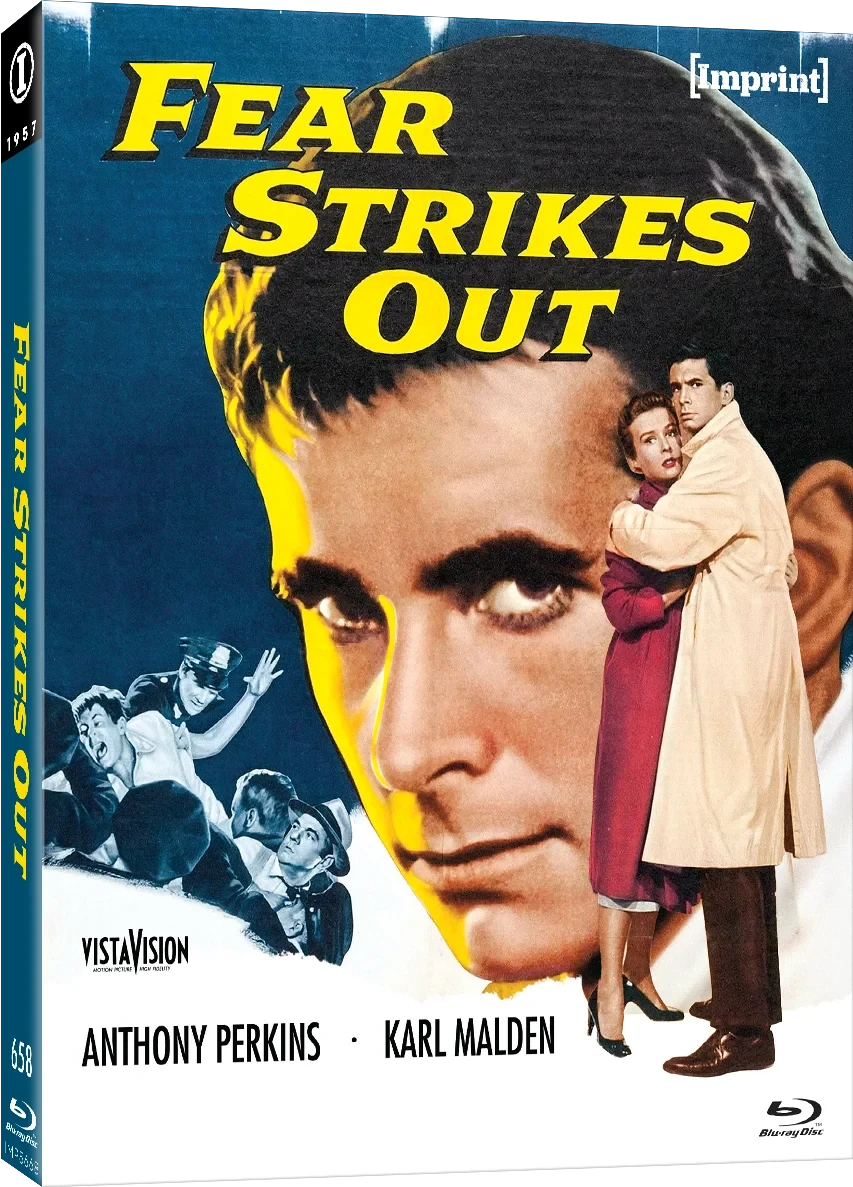 Front cover of Fear Strikes Out (1957) Limited Edition [Blu-ray]