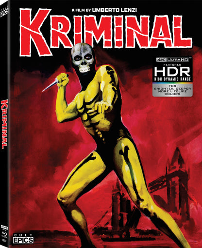 Front cover of Kriminal [4K Ultra HD + Blu-ray]