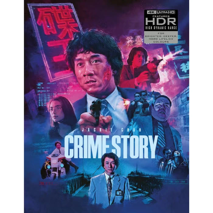 Front cover of Crime Story - Deluxe Limited Edition (UK Import) [4K Ultra HD + Region B Blu-ray]