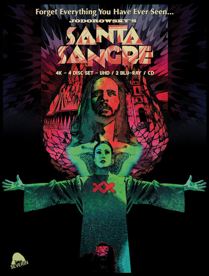 Front cover of Santa Sangre [4K Ultra HD + Blu-ray]