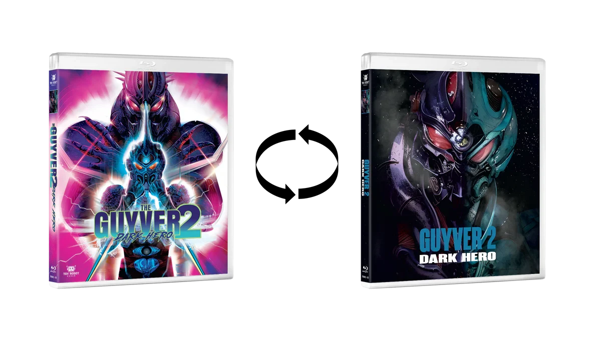 Reversible cover of Guyver: Dark Hero [Blu-ray]