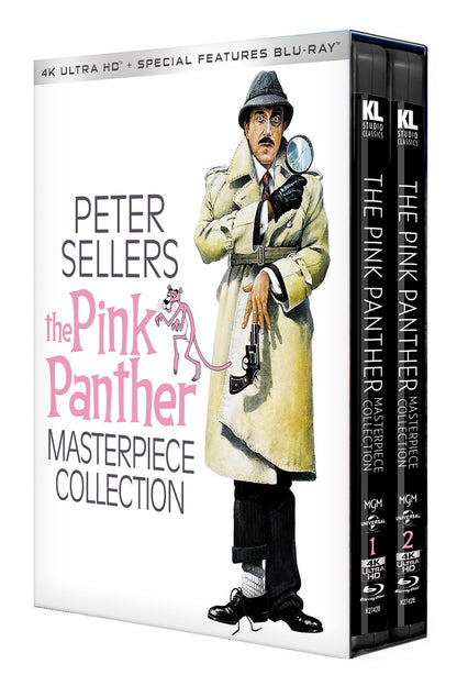 Front cover of The Pink Panther: Masterpiece Collection [4K Ultra HD + Blu-ray]