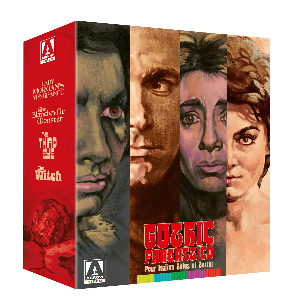 3D art of Gothic Fantastico Four Italian Tales Of Terror (Standard Edition) [Blu-ray Set]