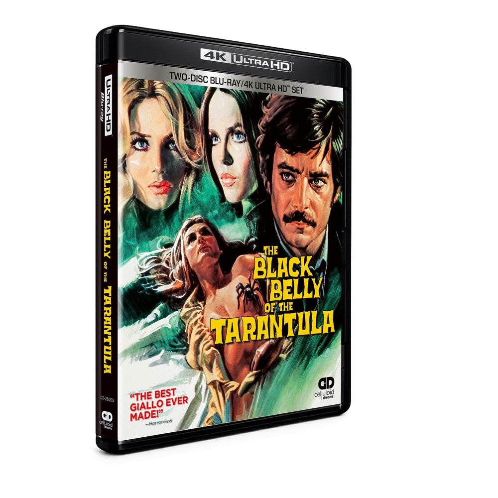 3D art of The Black Belly of the Tarantula Standard Edition [4K Ultra HD + Blu-ray]