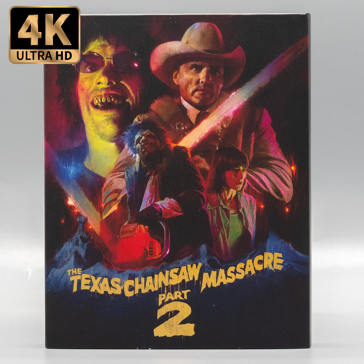 Front slipcover of The Texas Chainsaw Massacre 2 [4K Ultra HD + Blu-ray]
