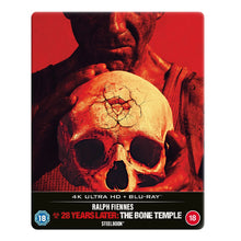 Front cover of 28 Years Later: The Bone Temple Limited Edition Steelbook (UK Import) [4K Ultra HD + Region B Blu-ray]