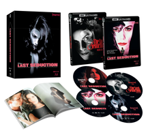 Box contents of The Last Seduction (1994) Limited Edition Hardbox [4K Ultra HD + Blu-ray] (Australian Import)
