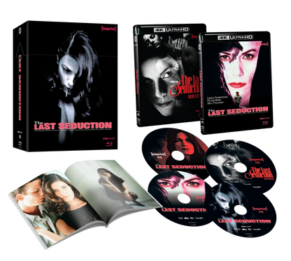 Box contents of The Last Seduction (1994) Limited Edition Hardbox [4K Ultra HD + Blu-ray] (Australian Import)