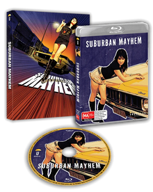 Box contents of Suburban Mayhem (2006) [Blu-ray]