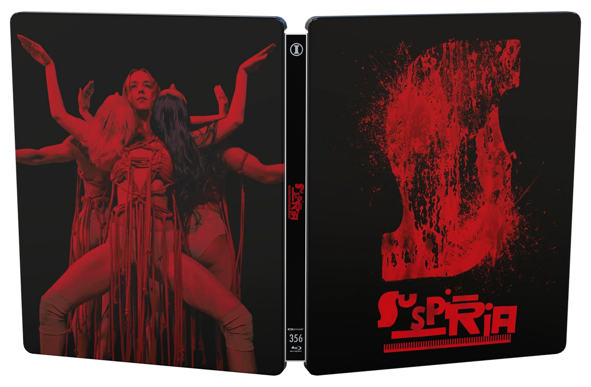 Full steelbook cover of Suspiria (2018) Steelbook Lenticular [4K Ultra HD + Blu-ray] (Australian Import)