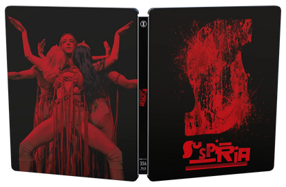 Full steelbook cover of Suspiria (2018) Steelbook Lenticular [4K Ultra HD + Blu-ray] (Australian Import)
