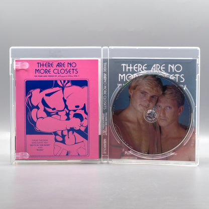 Open case showing disc art of There Are No More Closets: Films & Videos of W. Poole Vol. 1 [Blu-ray]