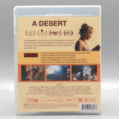 Back case of A Desert [Blu-ray]
