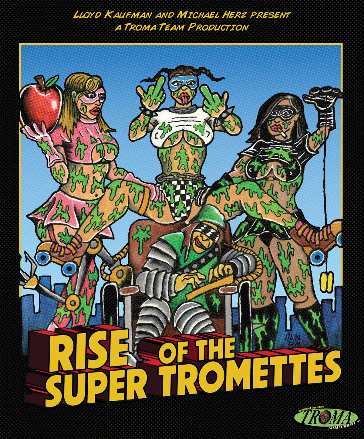 Front cover of Rise Of The Super Tromettes [Blu-ray]