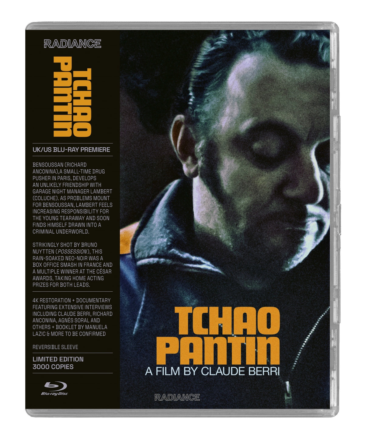 Front cover of Tchao Pantin Limited Edition [Blu-ray]