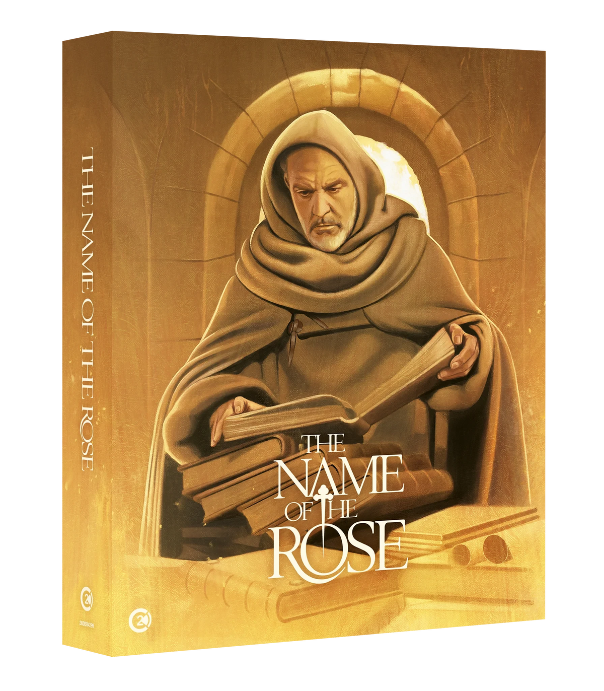 Front cover of The Name of the Rose Limited Edition (UK Import) [4K Ultra HD + Region B Blu-ray]