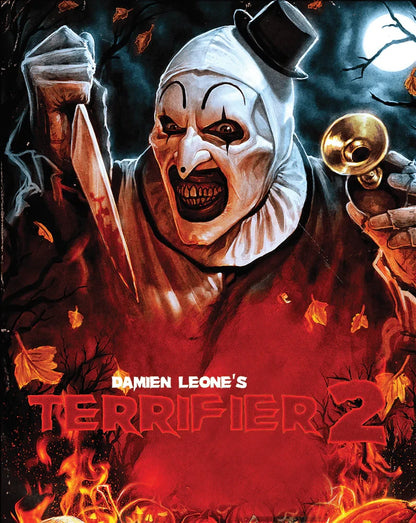 Art card 5 from ART ATTACK - Terrifier Collector's Edition Boxset [4K Ultra HD + Blu-ray] (Australian Import)