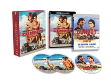 Box contents of Convoy (1978) Limited Edition Hardbox [4K Ultra HD + Blu-ray] (Australian Import)