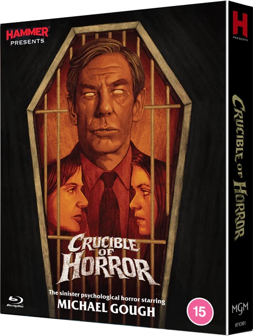 Front cover of Crucible of Horror (UK Import) [Region B Blu-ray]