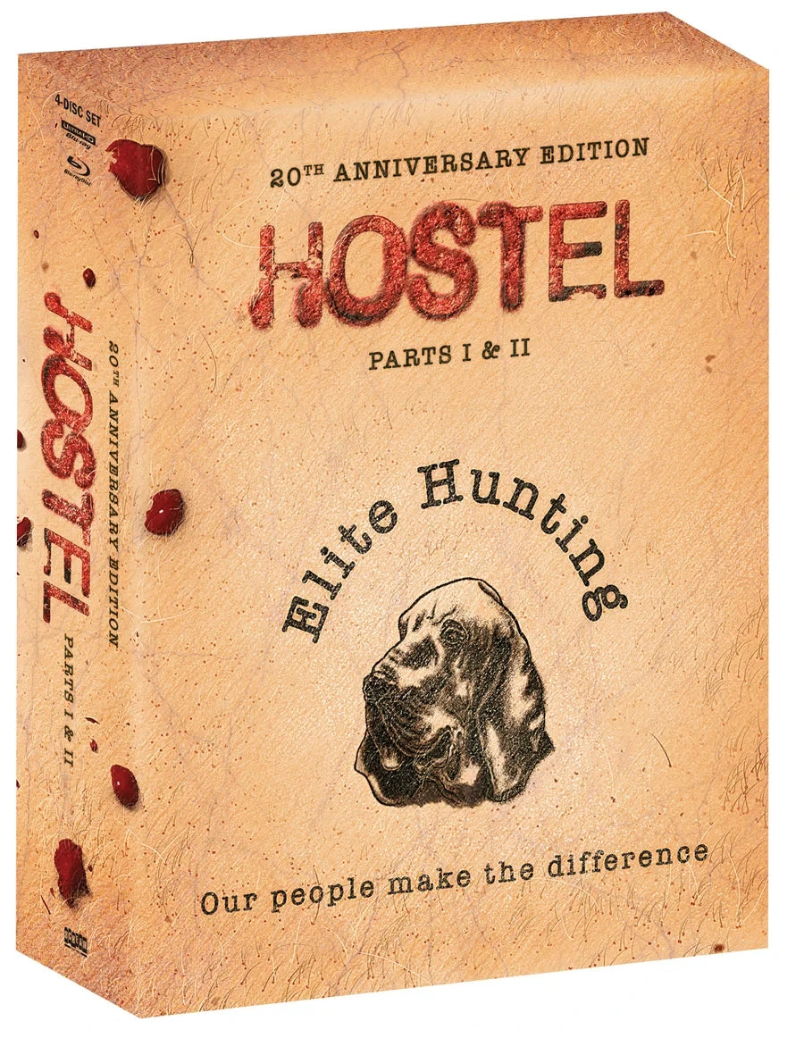 Front cover of Hostel: Parts I & II - Limited Edition Steelbook [4K Ultra HD + Blu-ray]