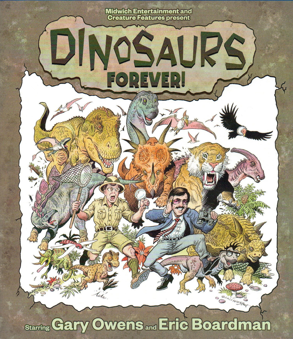 Front cover of Dinosaurs Forever [Blu-ray]