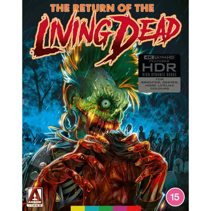 Front cover of The Return of the Living Dead (UK Import) [4K Ultra HD]