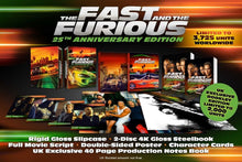 Box contents of The Fast and the Furious Ultimate Collector’s Edition (UK Import) [4K Ultra HD + Blu-ray]