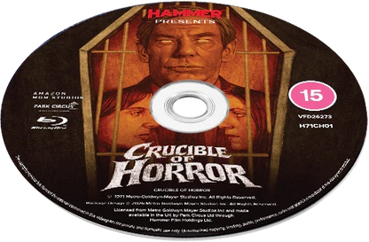 Disc art of Crucible of Horror (UK Import) [Region B Blu-ray]