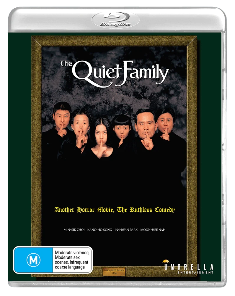 Front case of The Quiet Family (1998) [Blu-ray]