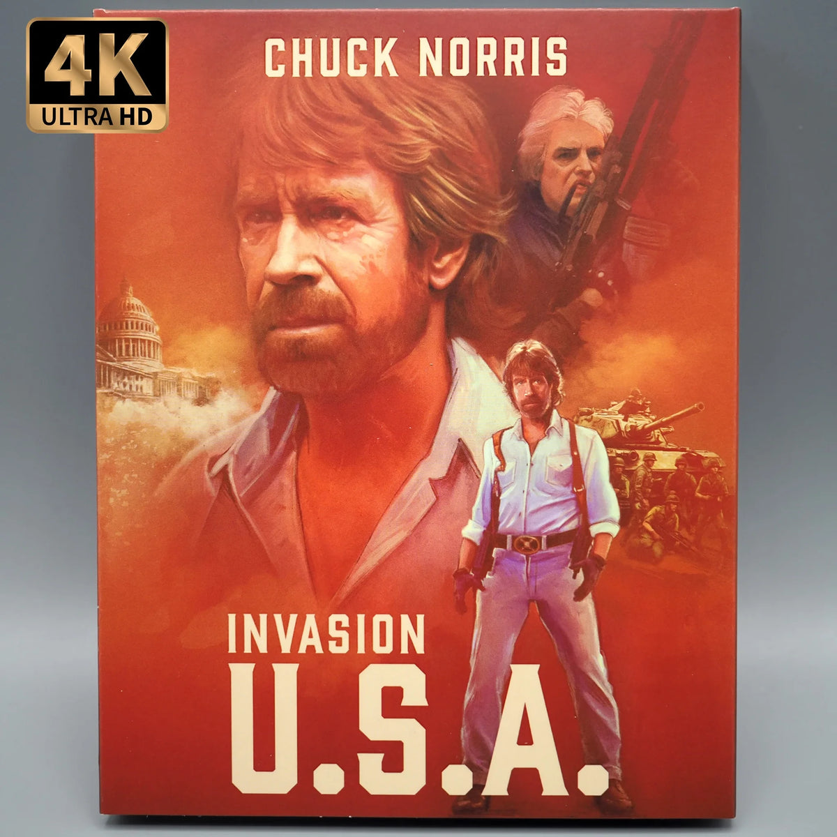Front slipcover of Invasion U.S.A. [4K Ultra HD + Blu-ray Set]
