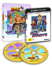 Box contents of BMX Bandits (1983) [4K Ultra HD + Blu-ray]