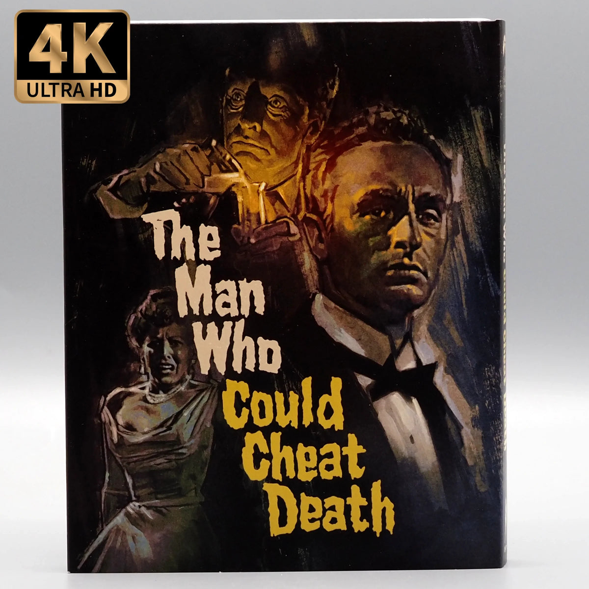 Front slipcover The Man Who Could Cheat Death [4K Ultra HD + Blu-ray]