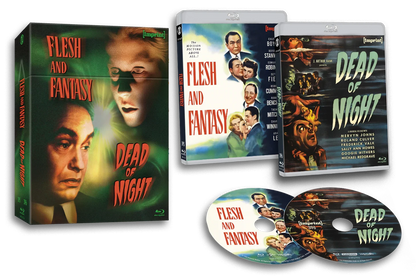 Box contents of Flesh and Fantasy (1943)/Dead Of Night (1945) Limited Edition Hardbox [Blu-ray] (Australian Import)