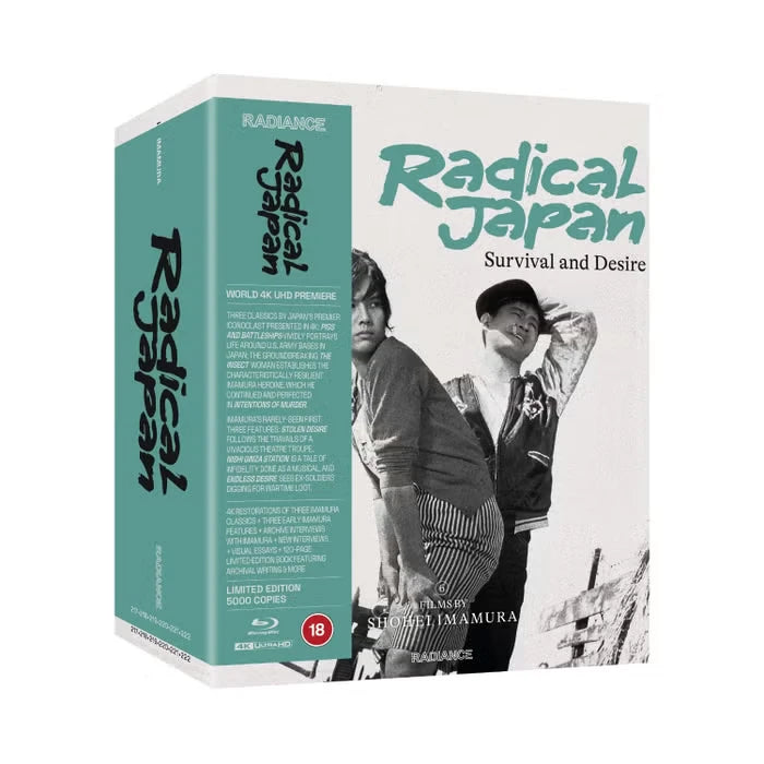 Front cover of Radical Japan: Survival and Desire (UK) [4K Ultra HD + Region B Blu-ray]