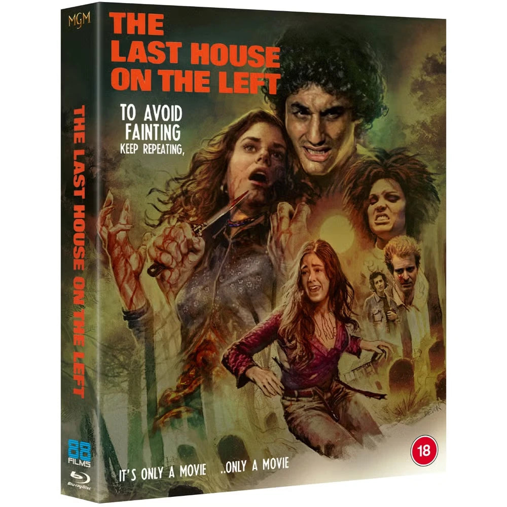 Front cover of The Last House on the Left (UK Import) [Region B Blu-ray]