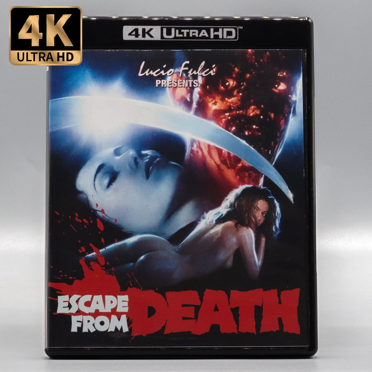 Front case of Escape from Death [4K Ultra HD + Blu-ray]