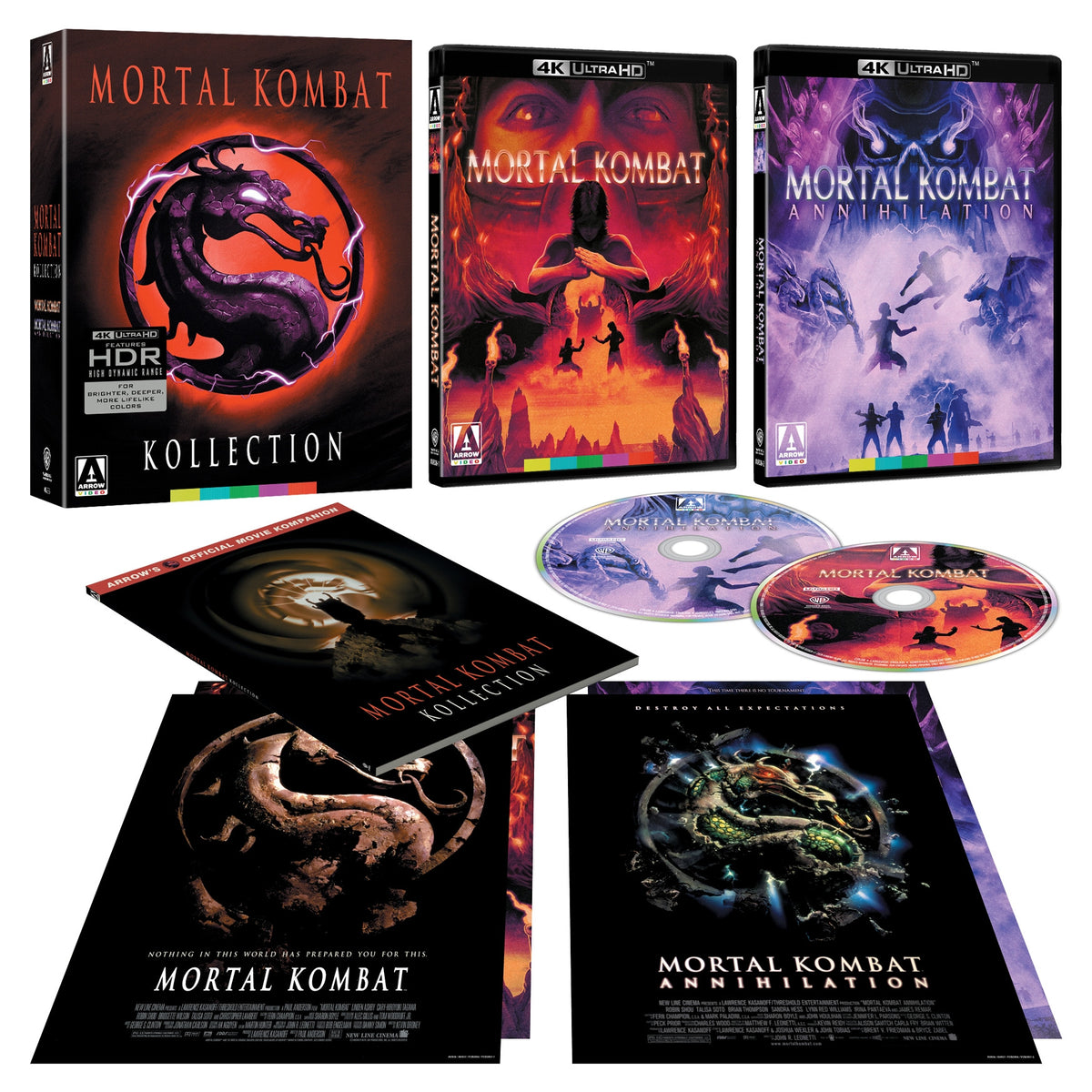 Box contents of Mortal Kombat Kollection (Limited Edition) [4K Ultra HD]