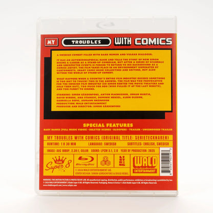 Back case of My Troubles with Comics [Blu-ray]