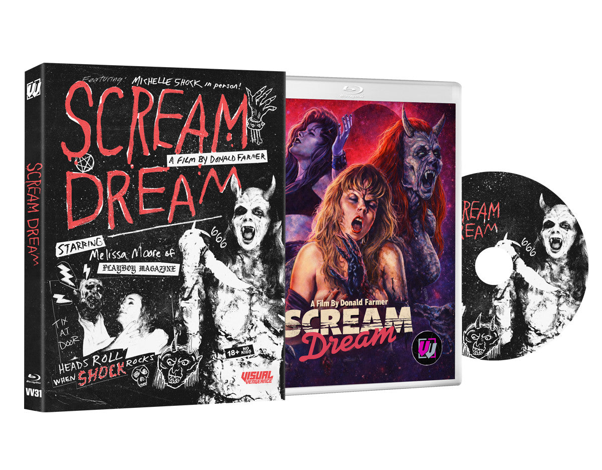 3D art of Scream Dream (Visual Vengeance Collector's Edition) [Blu-ray]