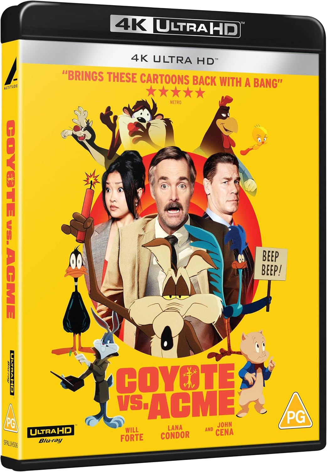 Front cover of Coyote vs. Acme (UK Import) [4K Ultra HD]