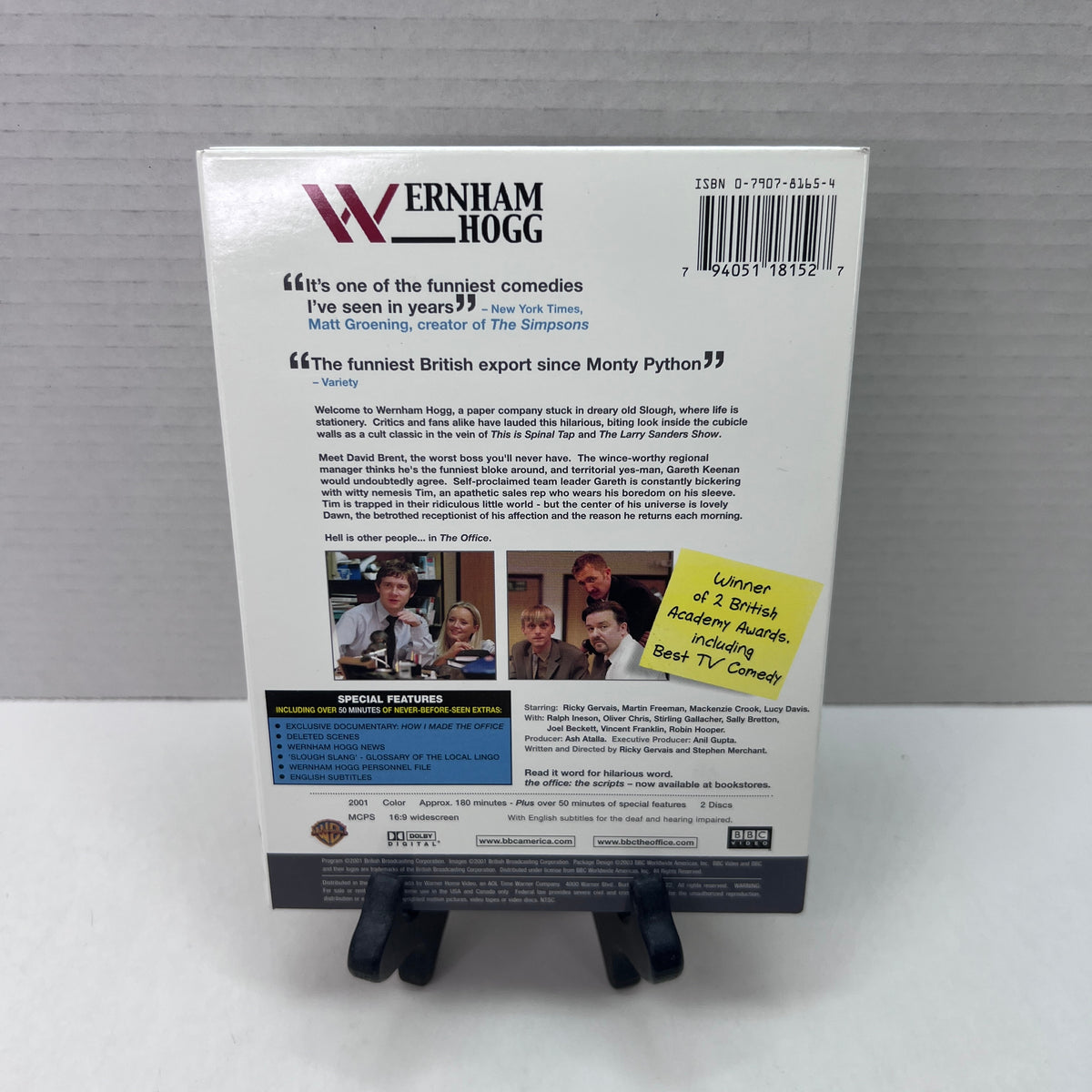 Back cover of Pre-Owned | The Office: The Complete First Series (UK Version) [DVD]