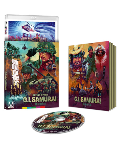 Box contents of G.I. Samurai (Limited Edition) [Blu-ray]