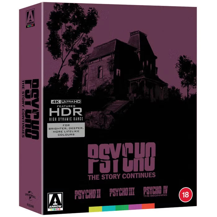 3D art of Psycho: Story Continues Collection (UK Import) [4K Ultra HD]