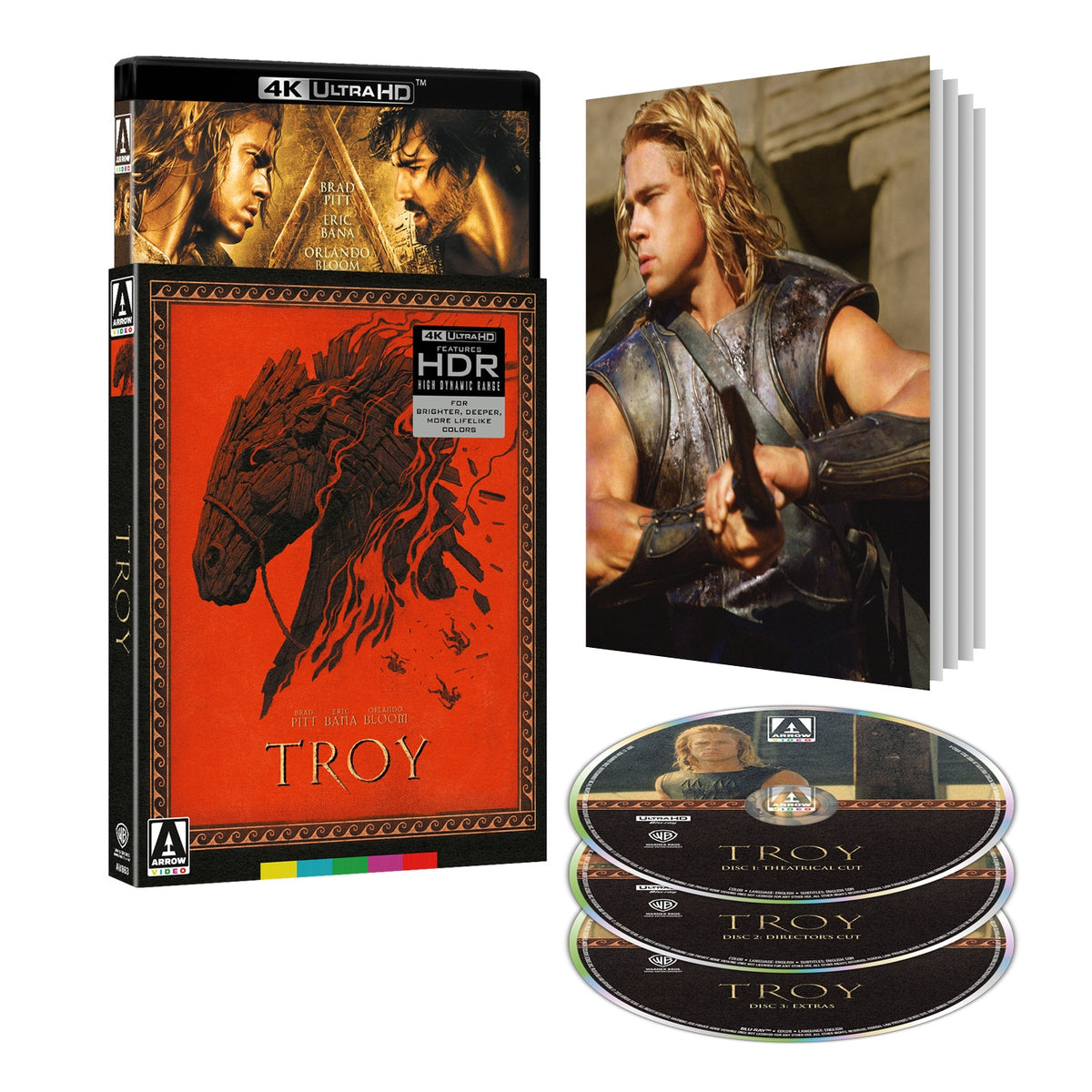 Box contents of Troy Limited Edition [4K Ultra HD]