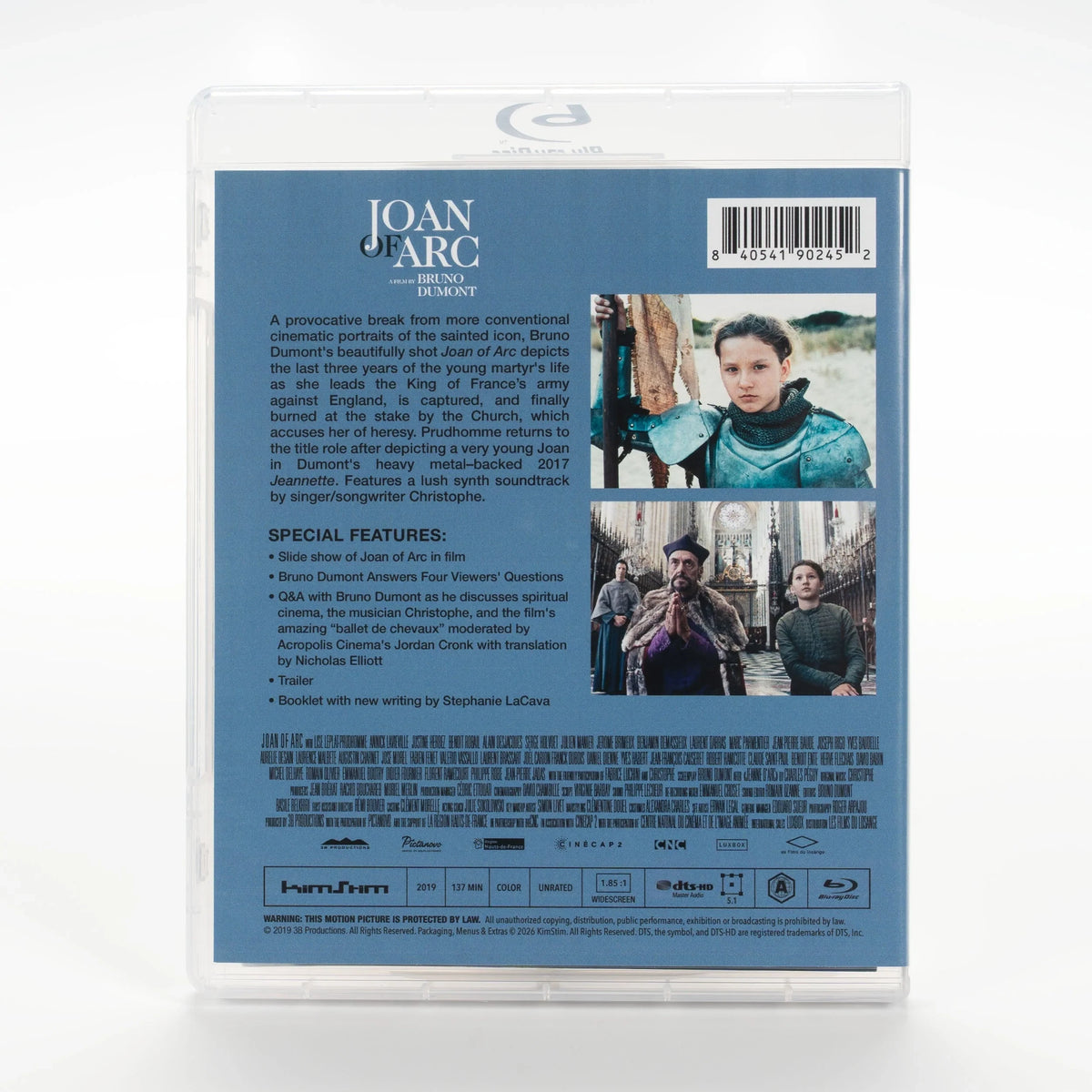 Back case of Joan of Arc [Blu-ray]