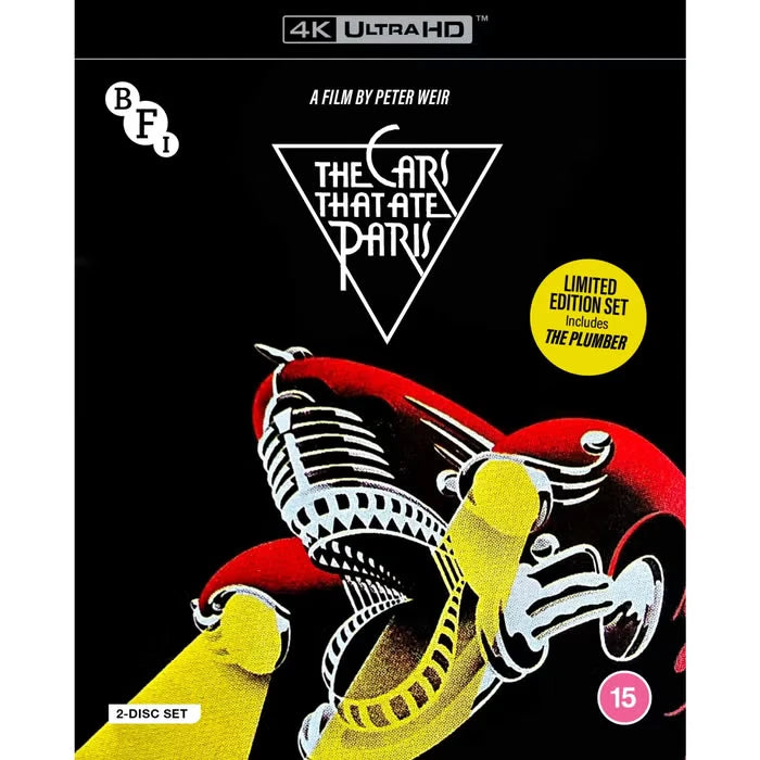 Front cover of The Cars That Ate Paris (UK Import) [4K Ultra HD + Region B Blu-ray]