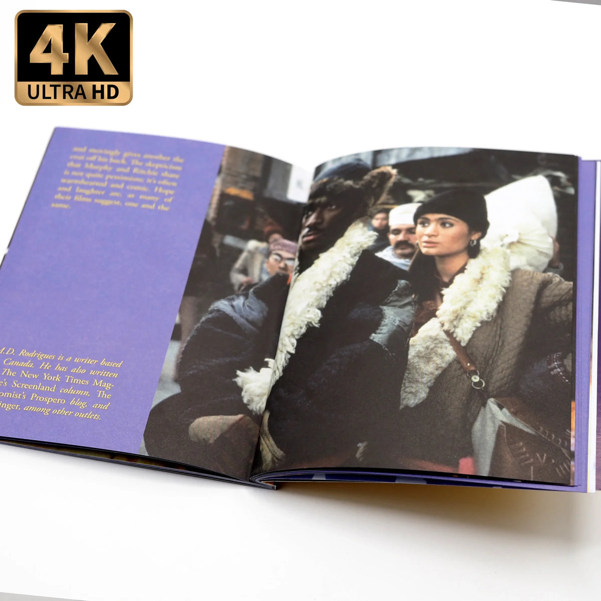 Open included booklet of The Golden Child [4K Ultra HD + Blu-ray Set]