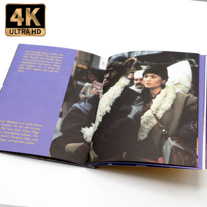 Open included booklet of The Golden Child [4K Ultra HD + Blu-ray Set]