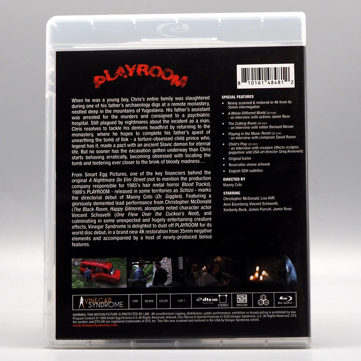 Back case of Playroom [Blu-ray]